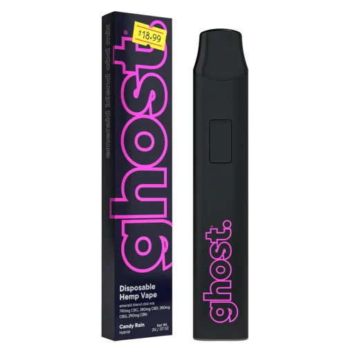 Ghost vape pen: Candy Rain Emerald Blend CBD Vape 2g
