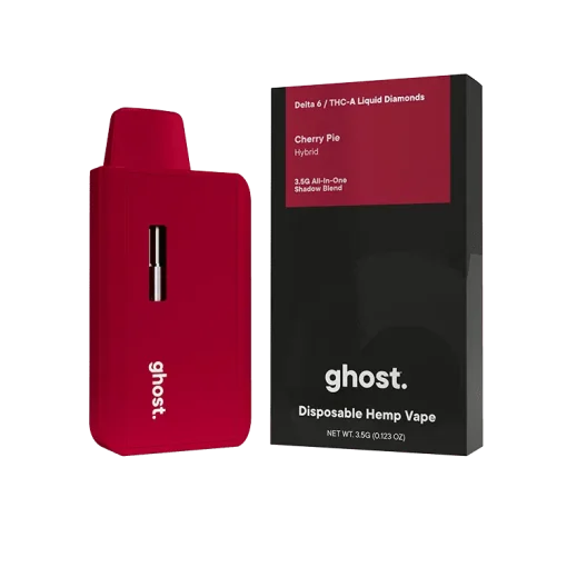 Ghost vape flavor: Cherry Pie Shadow Blend Vape 3.5g