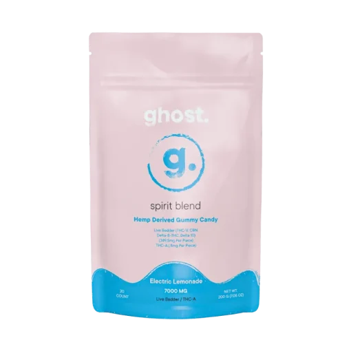 Ghost carts for sale: Electric Lemonade Spirit Blend THC-A Gummies 7000mg