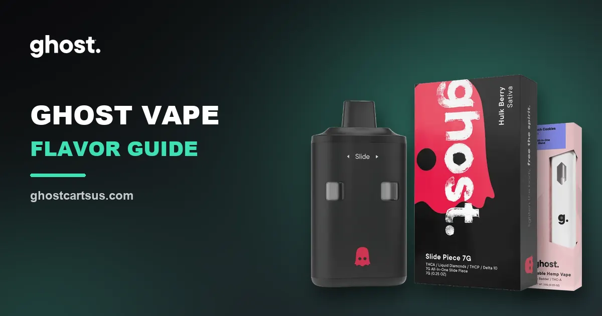 Ghost vape flavor guide: Hulk Berry, French Cookies and Cherry Pie