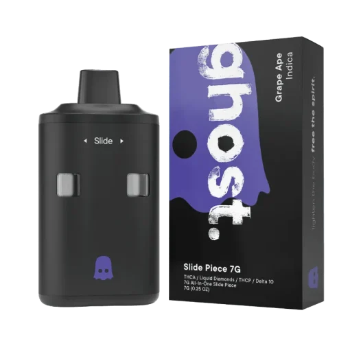 Ghost vape flavor: Grape Ape Slide Piece Vape 7g