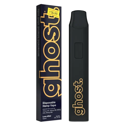 Ghost weed pen: Love Affair Emerald Blend CBD Vape 2g