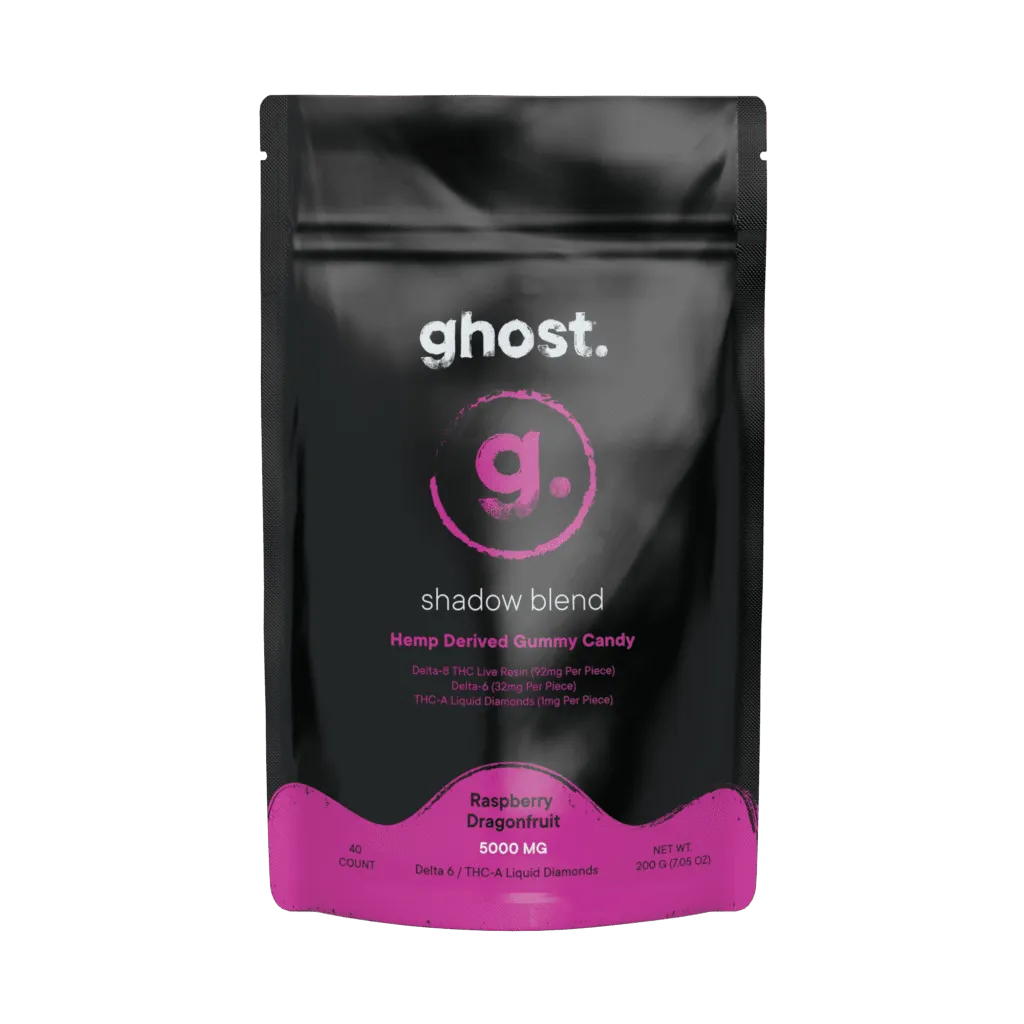 Raspberry Dragonfruit Shadow Blend Gummies 5000mg 1 Raspberry Dragonfruit Shadow Blend Gummies 5000mg