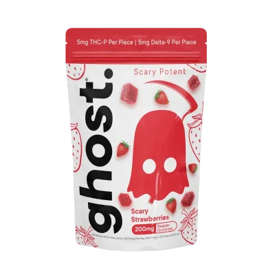 Scary Strawberries Reaper Blend Gummies 200mg 2 Scary Strawberries Reaper Blend Gummies