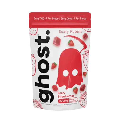 Scary Strawberries Reaper Blend Gummies 200mg