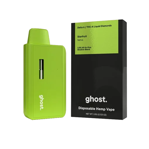 Ghost weed pen: Starfruit Shadow Blend Vape 3.5g